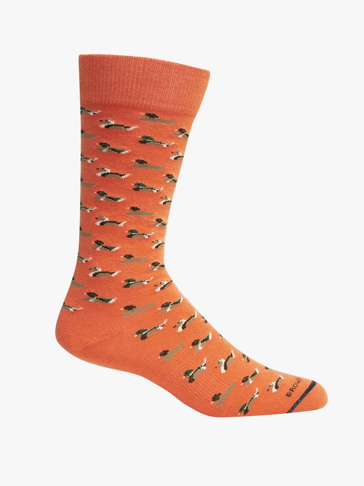 Brown Dog Men’s Currituck Sock - Saint Bernard