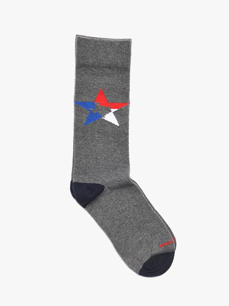 Brown Dog Don’t Mess With Texas Sock - Saint Bernard