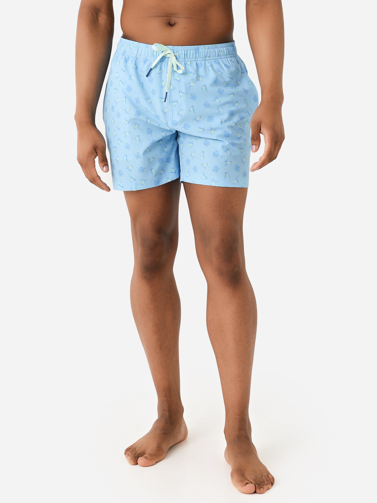 Southern Tide Men's Guy With Allure Printed Swim Trunk - Saint Bernard