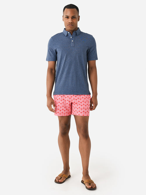 Southern Tide Men's Why So Crabby Printed Swim Trunk