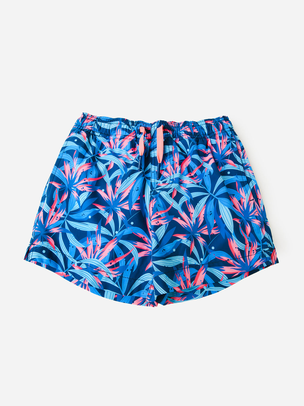 Southern Tide Boys' Tropical Blooms Printed Swim Trunk - Saint Bernard