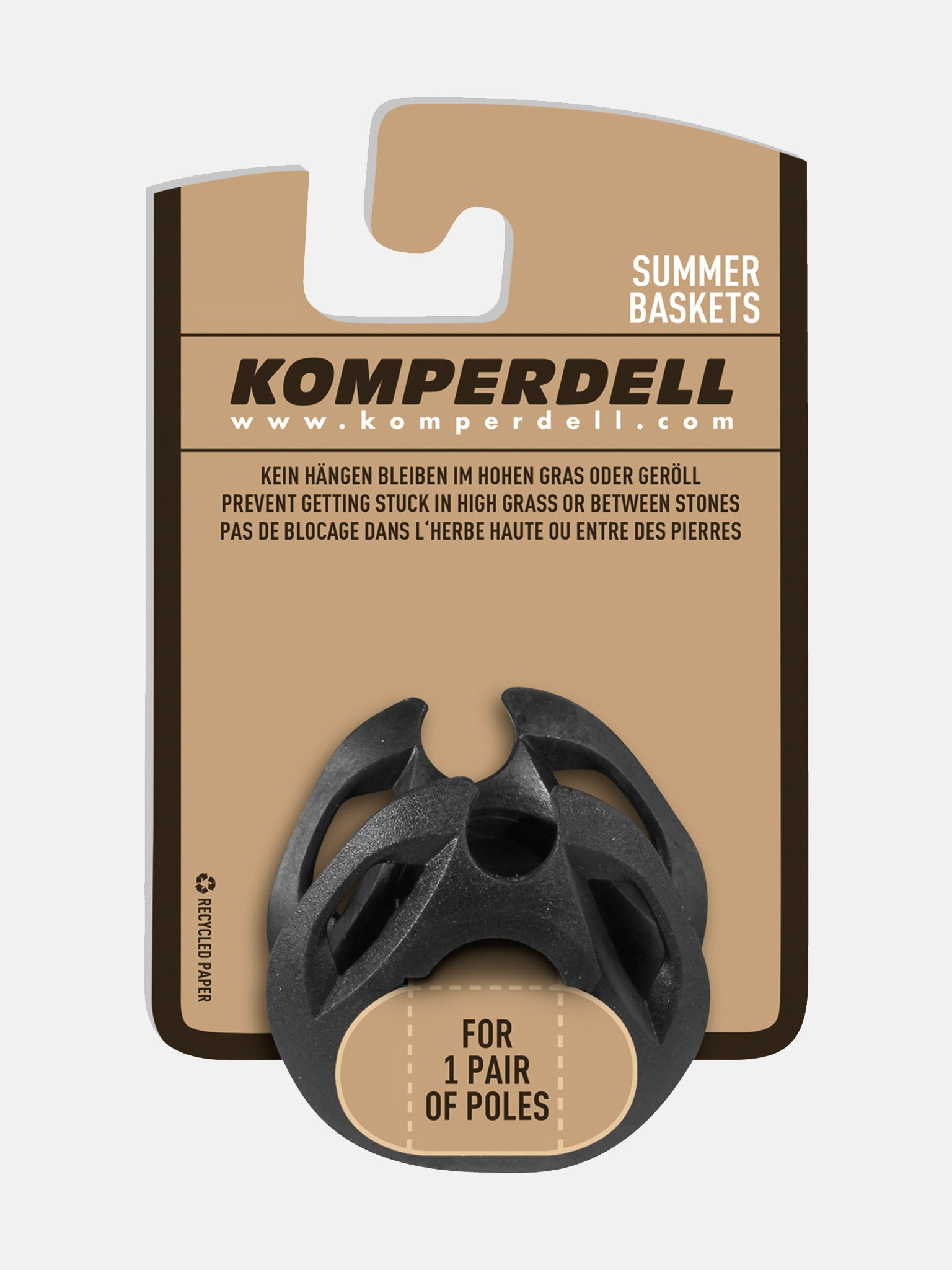 Komperdell Regular UL Vario Replacement Basket - Saint Bernard