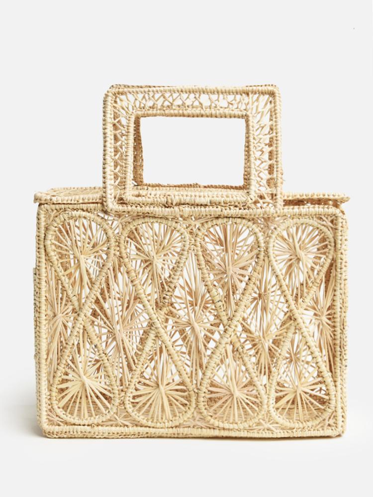 Kaanas Ponedera Rectangle Satchel Bag - Saint Bernard