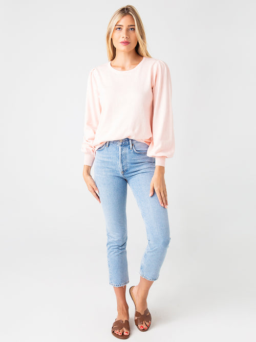 Agolde Women's Riley High Rise Straight Crop in Dimension