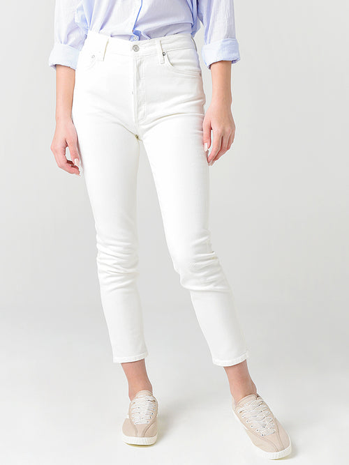 Agolde Women's Nico High-Rise Slim Fit Jean