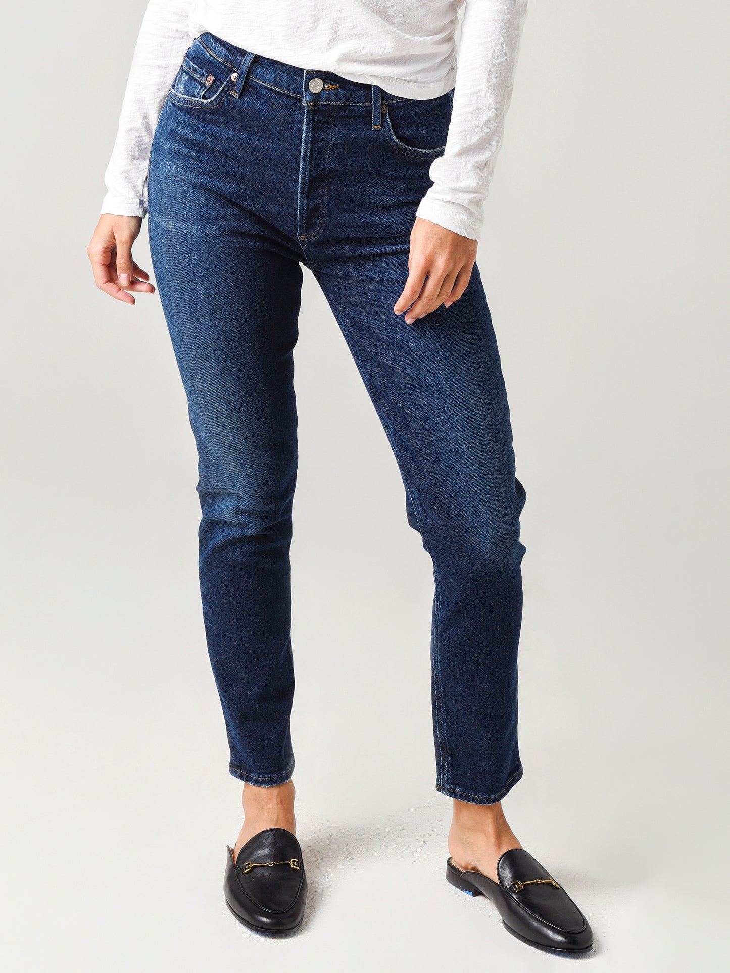 Agolde Women's Nico High-Rise Slim Fit Jean