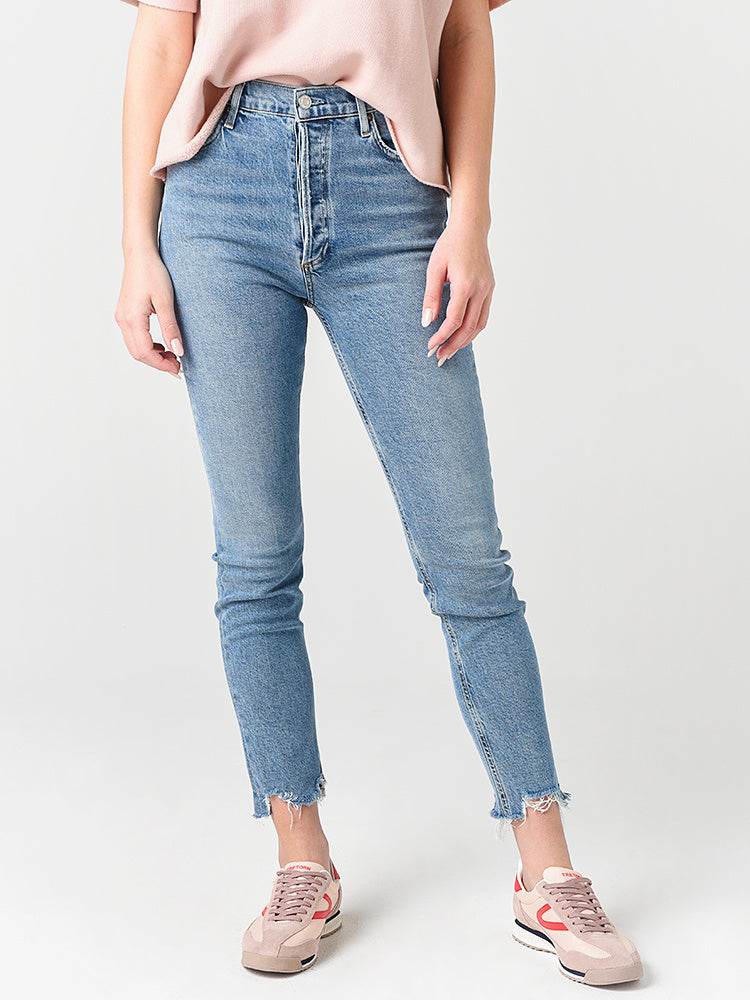 AGOLDE Nico Hi Rise Slim Fit - Saint Bernard