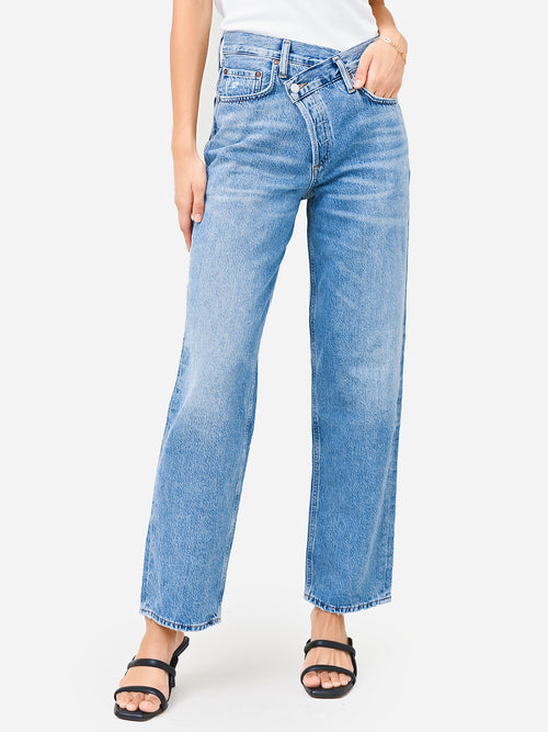 Agolde Women's Criss Cross Upsized Jean