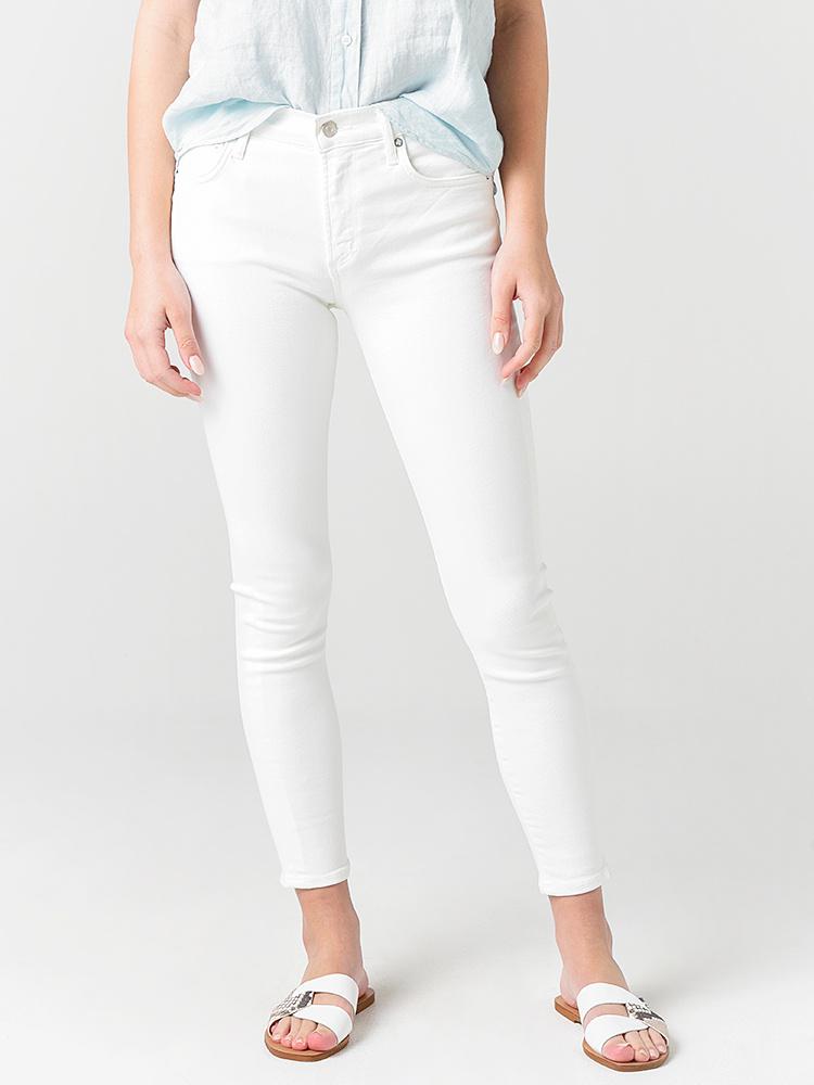 Agolde Women's Sophie Mid-Rise Skinny Ankle Jean - Saint Bernard