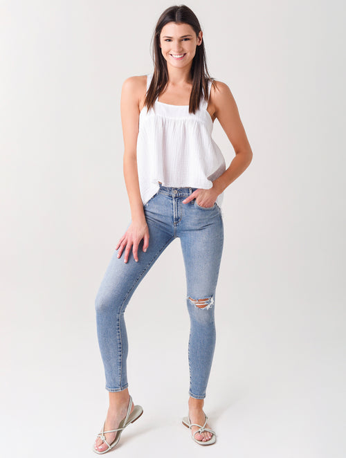 Agolde Women's Sophie Mid-Rise Skinny Ankle Jean