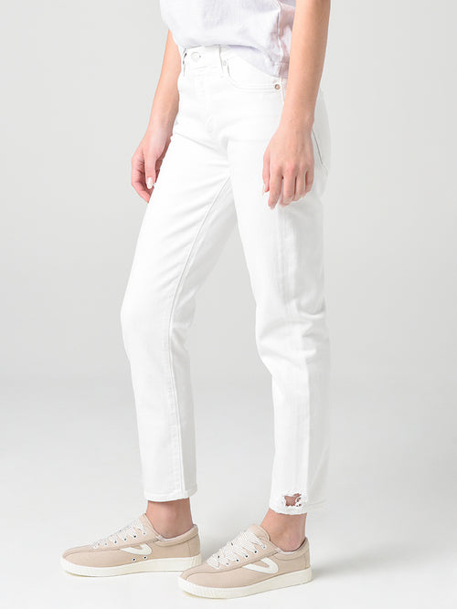 Agolde Women's Toni Mid-Rise Straight Leg Jean