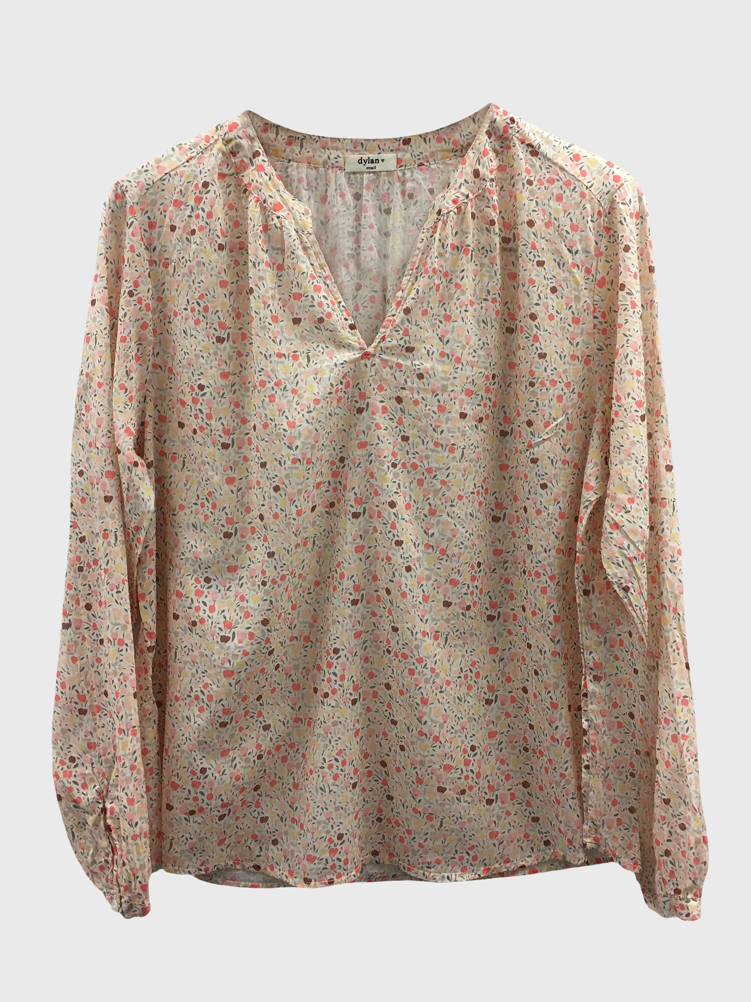 Dylan Women's Pretty Shirred V-Neckline Top? - Saint Bernard