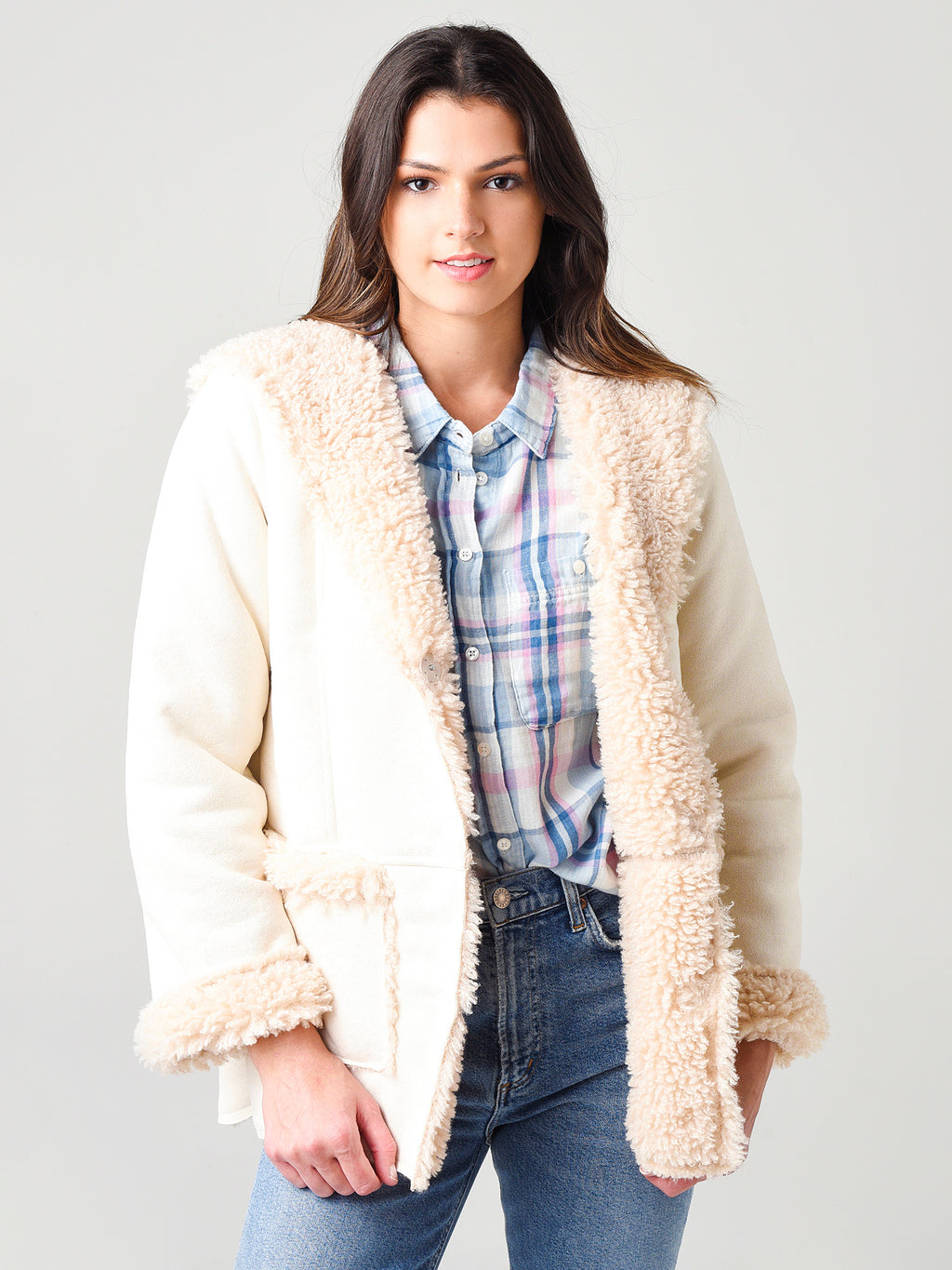 Dylan Women's Tahoe Teddy Jacket - Saint Bernard
