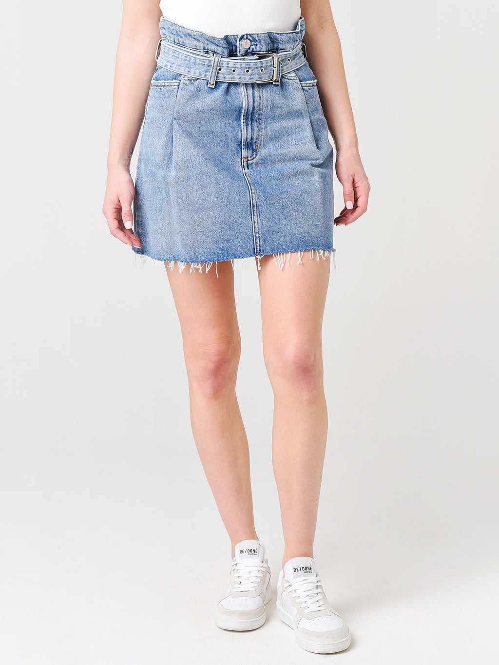 Agolde Women's Reworked 90's A-Line Skirt - Saint Bernard