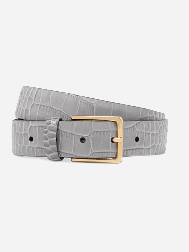 Anderson’s Women’s Croc Effect Belt - Saint Bernard