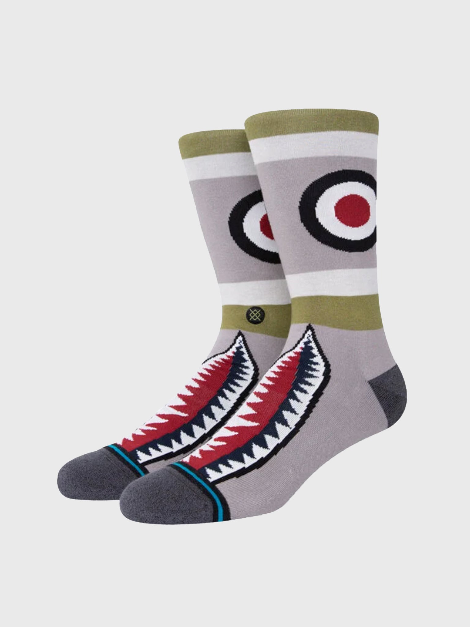 Stance Men's Warbird Crew Socks - Saint Bernard