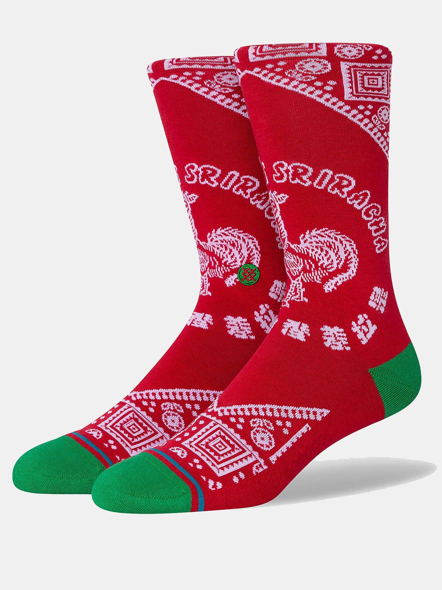 Stance Men's Sriracha Crew Socks - Saint Bernard