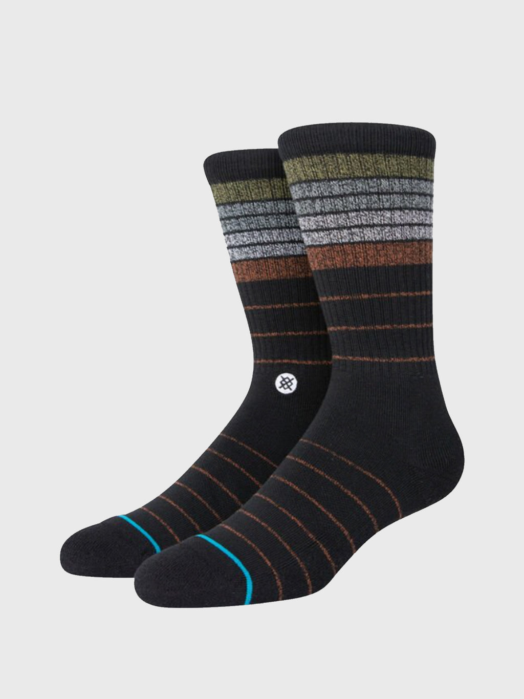 Stance Men's Verse Crew Sock - Saint Bernard