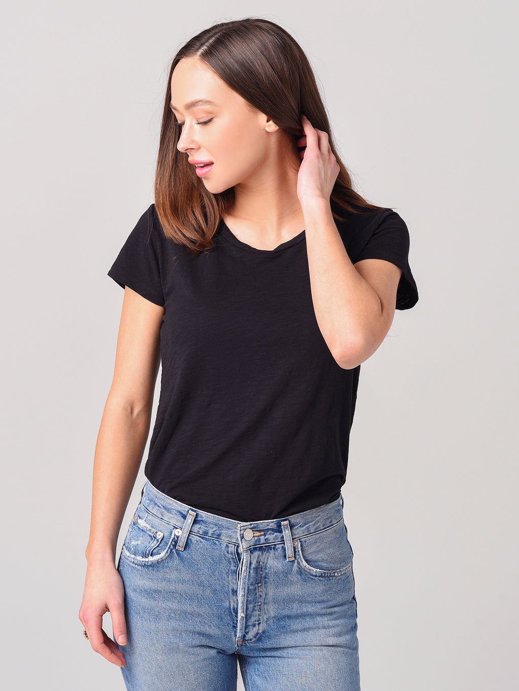 Dylan Women's Classic Crew Tee - Saint Bernard