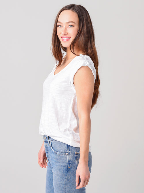 Dylan Women's Rolled Cuff Tee