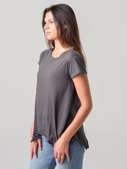 Dylan Women's Short Sleeve Hanky Hem Tee