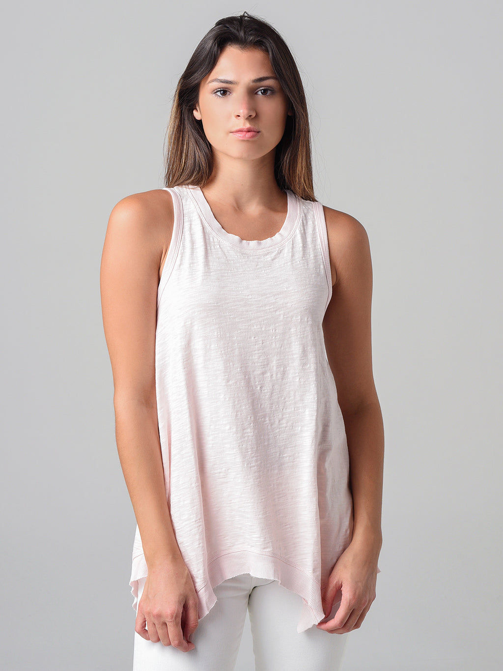 Dylan Women's Hanky Hem Tank - Saint Bernard