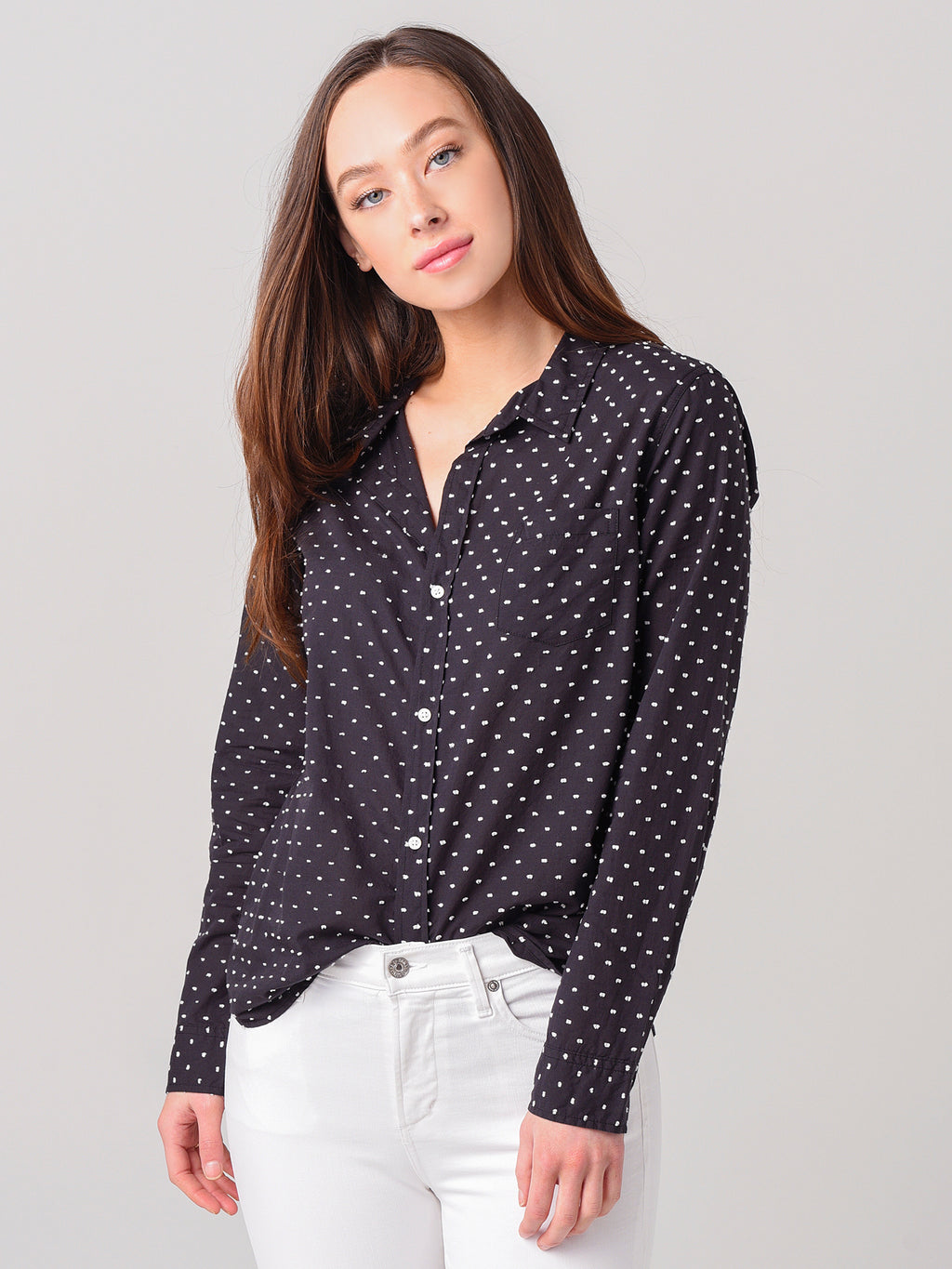 Dylan Women's Classic-Chic Dot Blouse - Saint Bernard