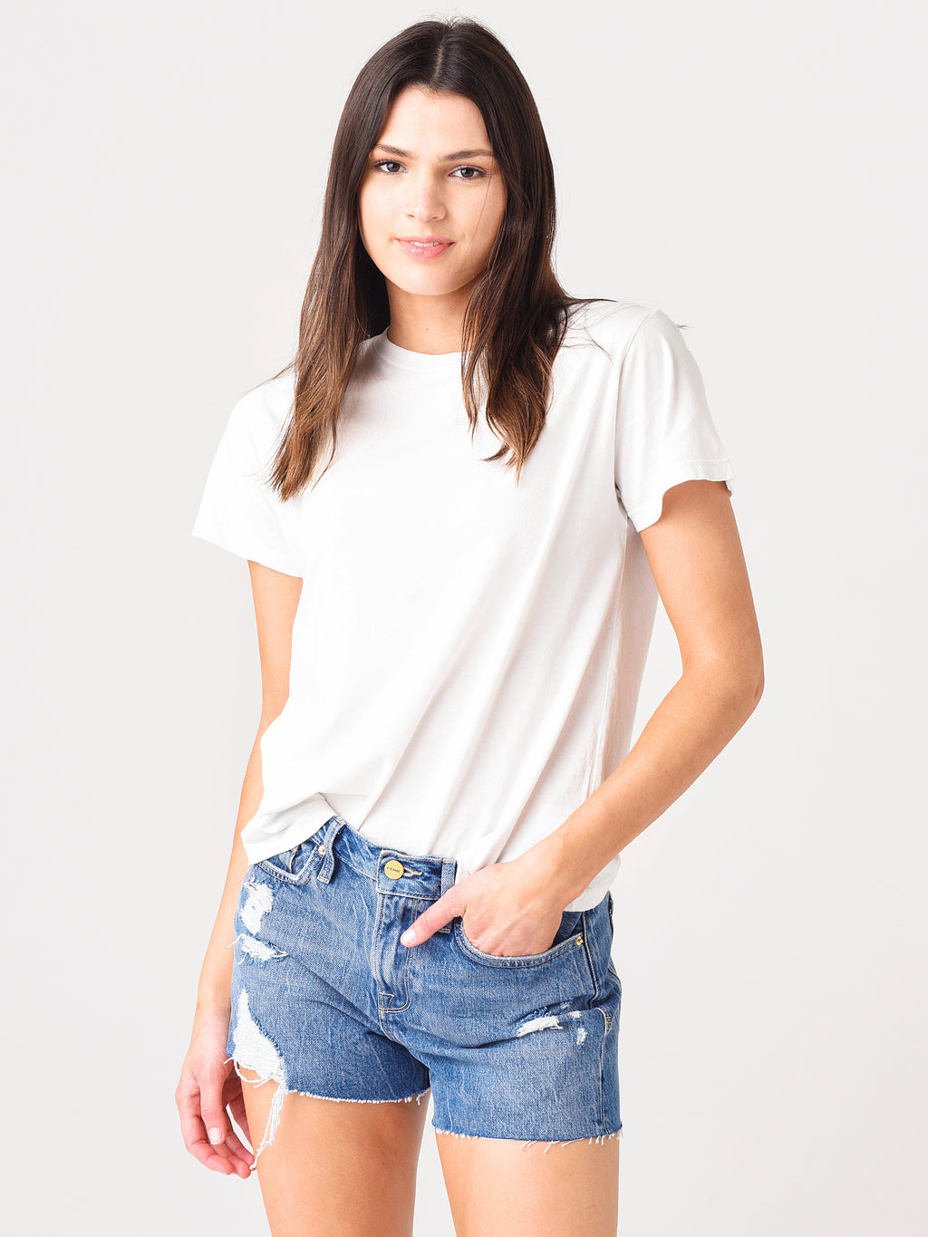 Agolde Women's Rena T-Shirt - Saint Bernard