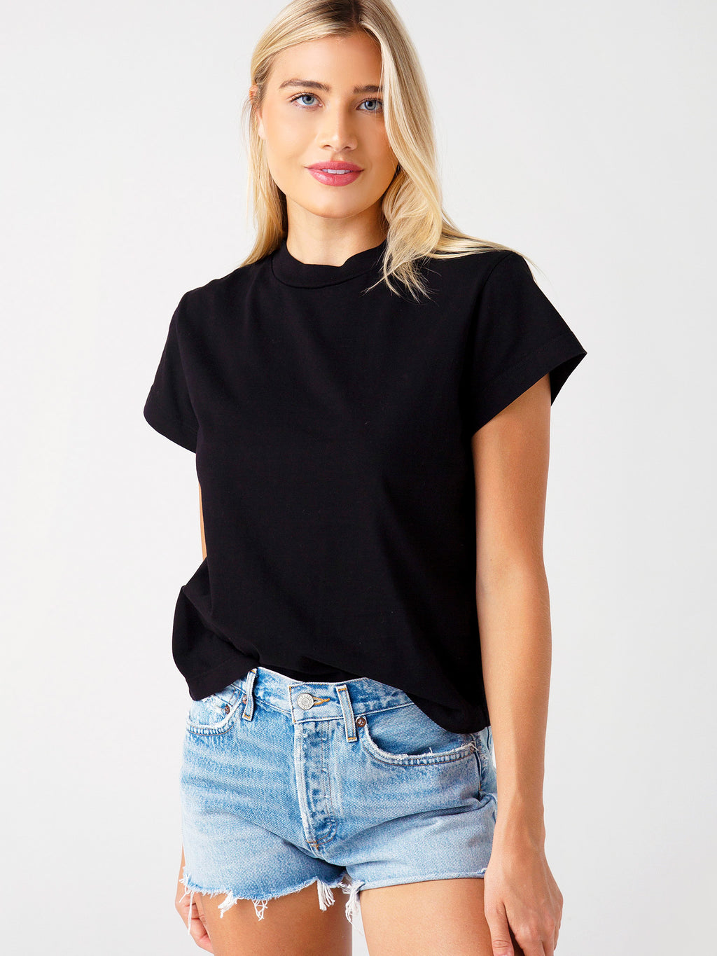 Agolde Women's Anika Cap Sleeve Tee - Saint Bernard