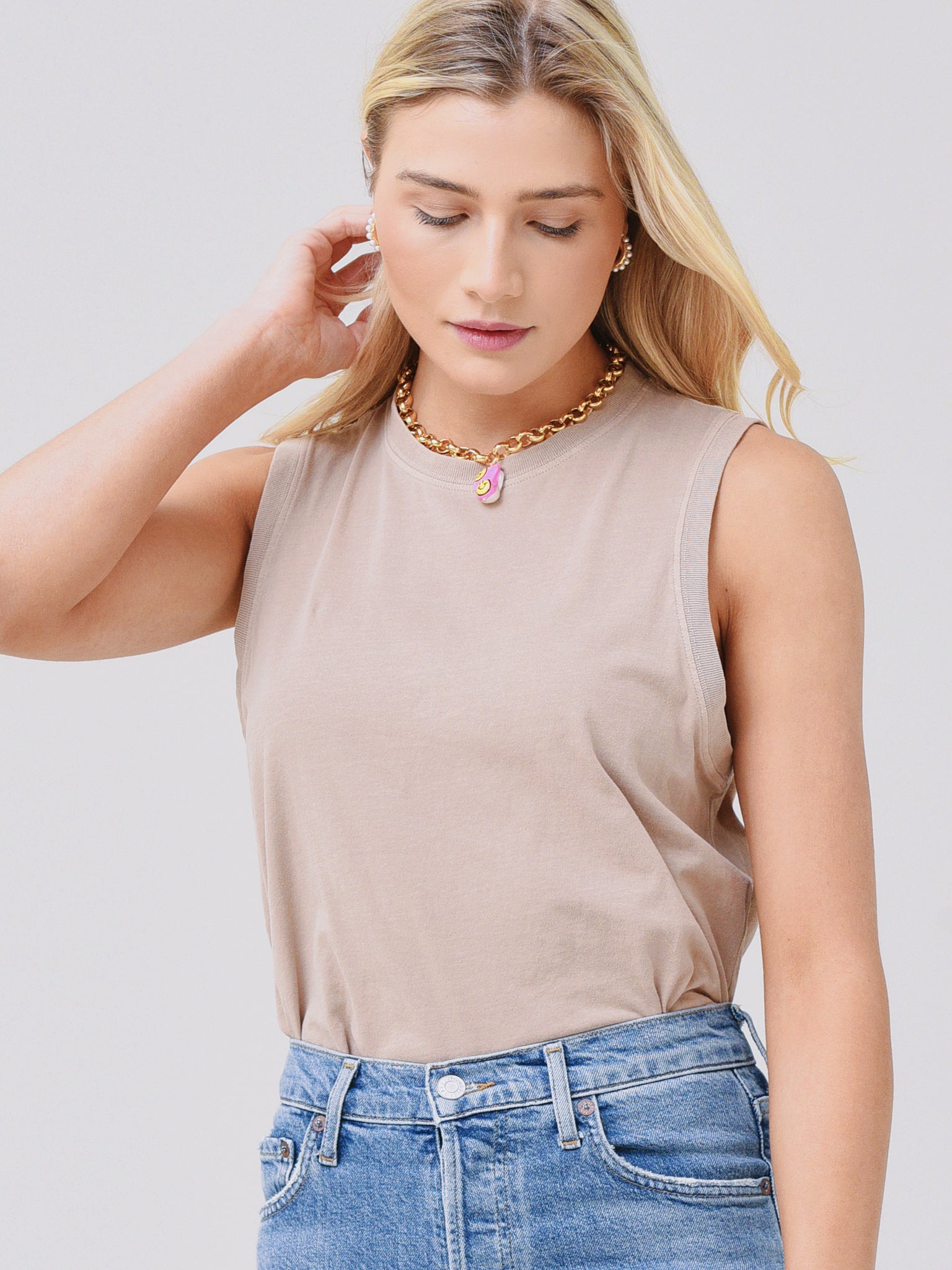 Agolde Women's Amara Muscle Tee - Saint Bernard