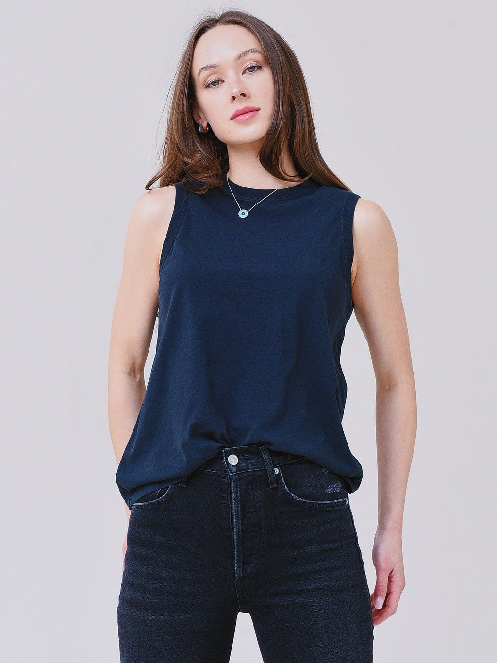 Agolde Women's Amara Muscle Tee - Saint Bernard