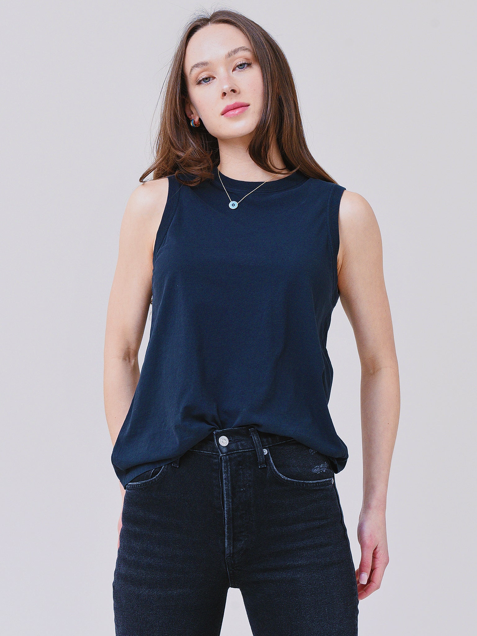 Agolde Women's Amara Muscle Tee - Saint Bernard
