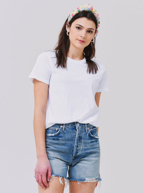 Agolde Women's Rena Crewneck T-Shirt