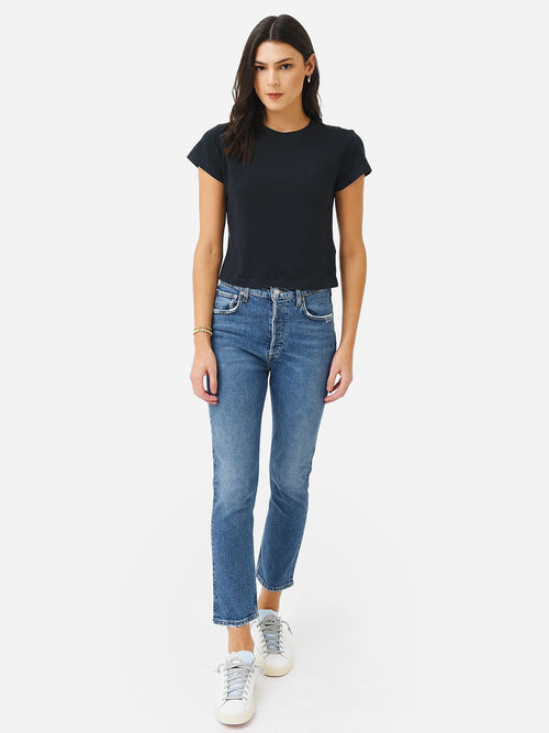Agolde Women's Adine Shrunken Tee
