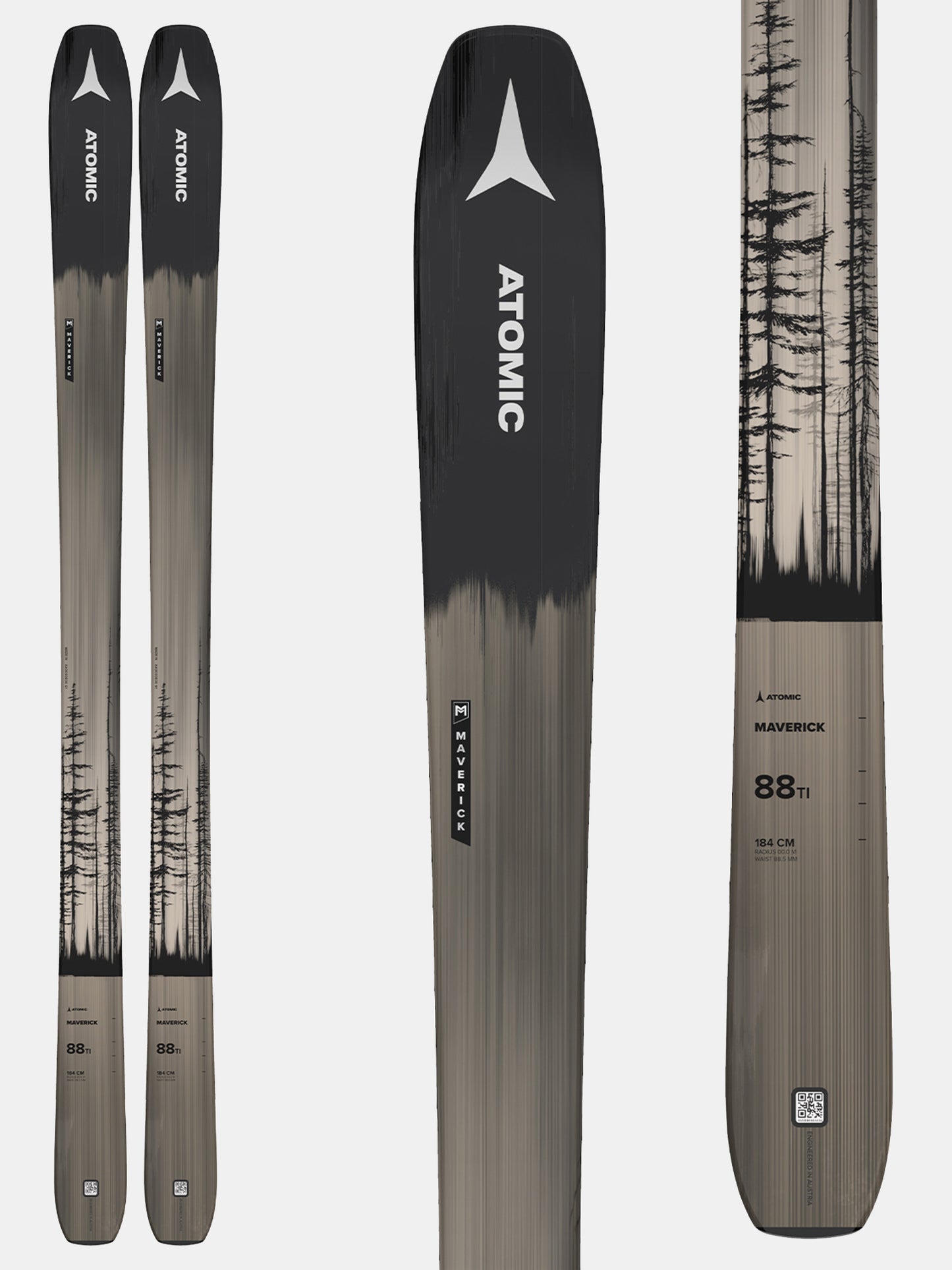 Atomic Maverick 88 TI Skis 2022 - Saint Bernard