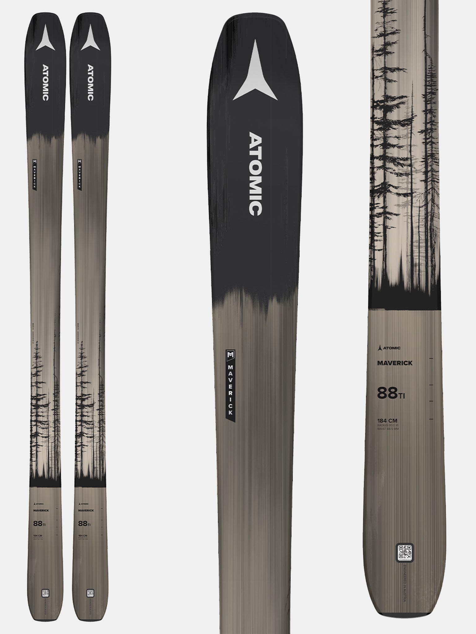 Atomic Maverick 88 TI Skis 2022 - Saint Bernard