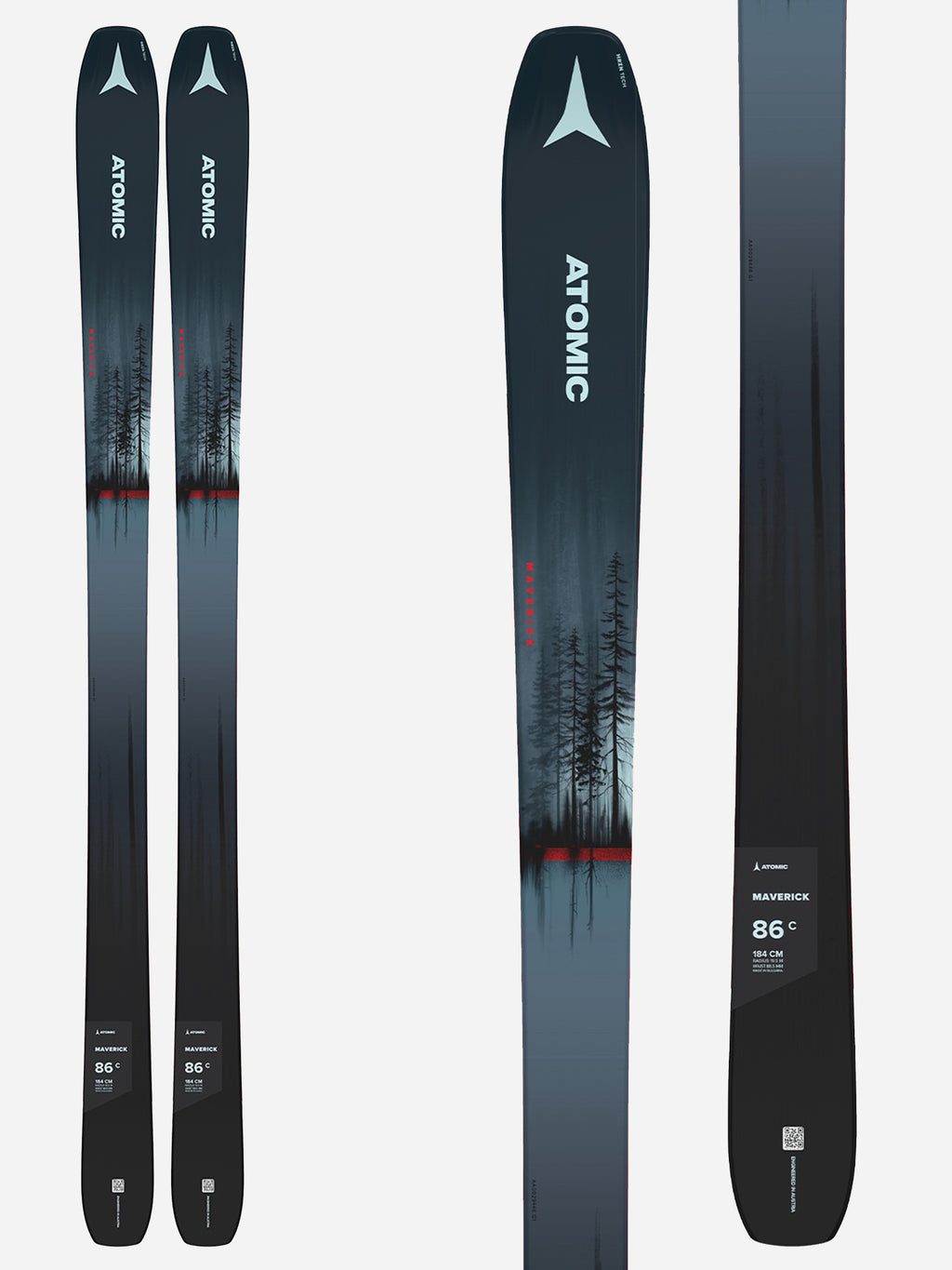 Atomic Maverick 86 C Skis 2023 - Saint Bernard