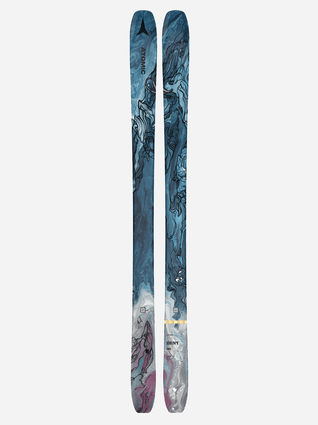 Atomic Bent Chetler 90 Skis 2023 - Saint Bernard