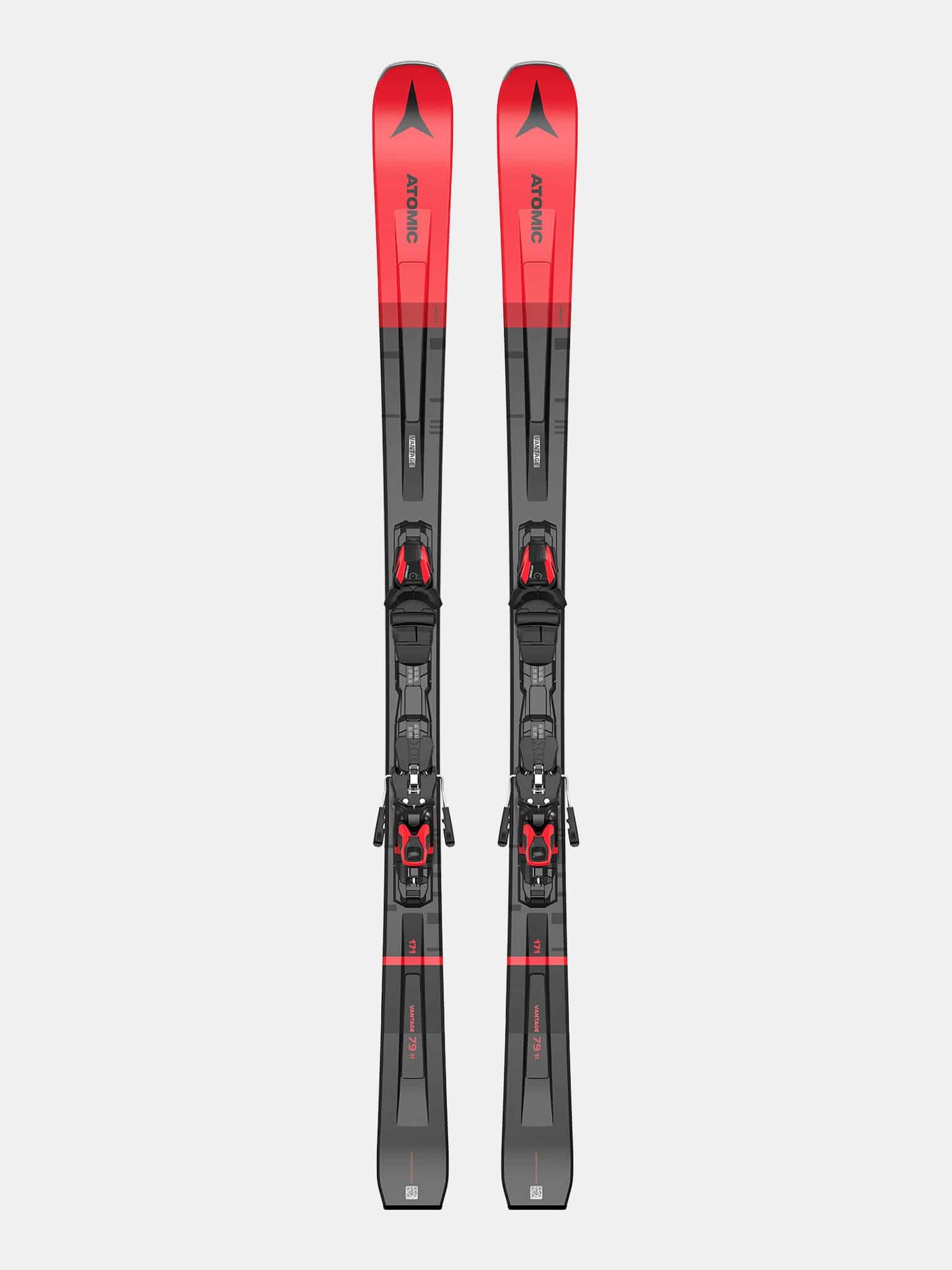 Ski Atomic Vantage X 166 Cm + Fixations Atomic 12 – Ex-location, Parfait état