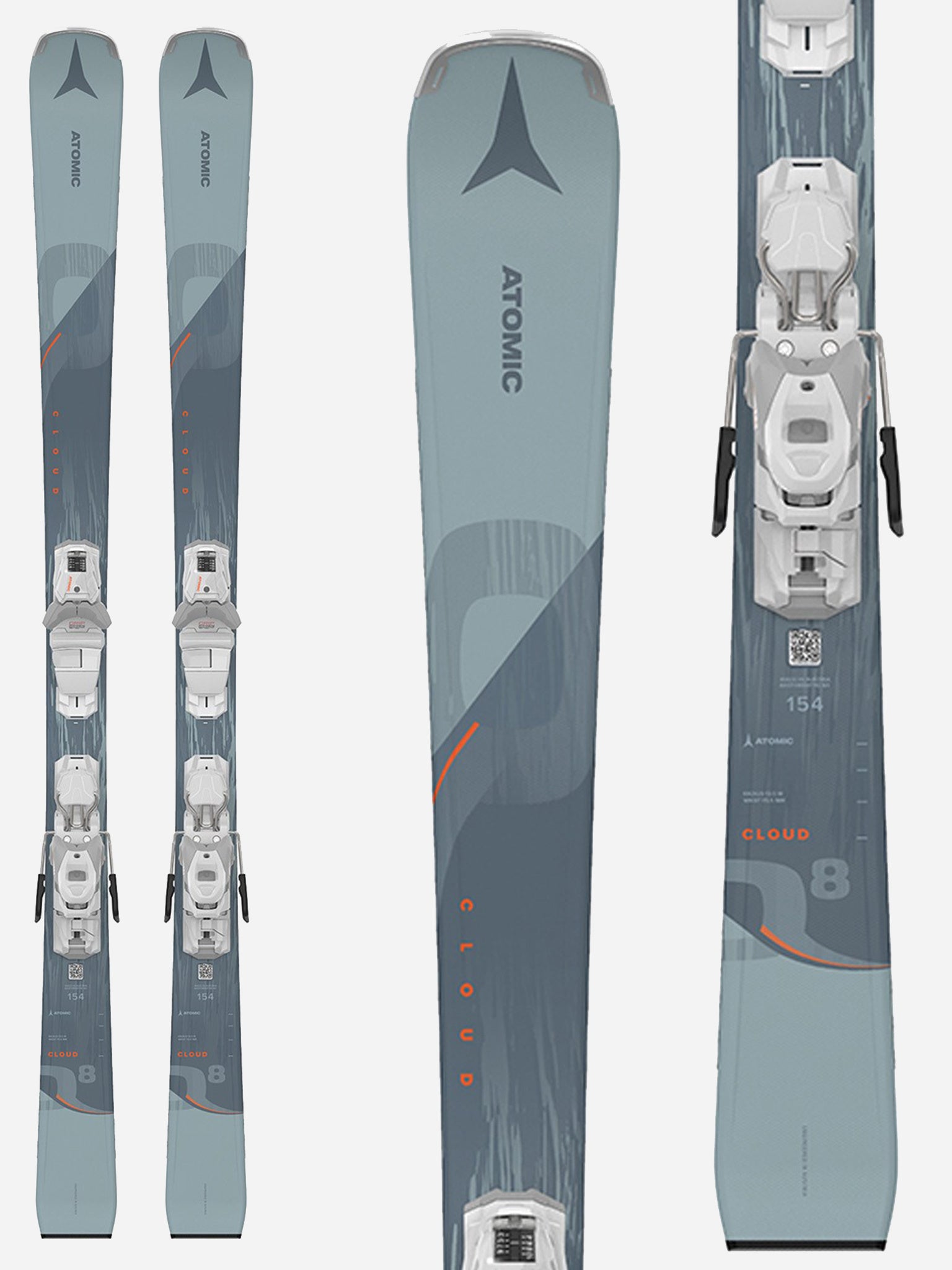 Atomic Cloud Q8 Women's Skis with M 10 GW Bindings 2023 - Saint Bernard