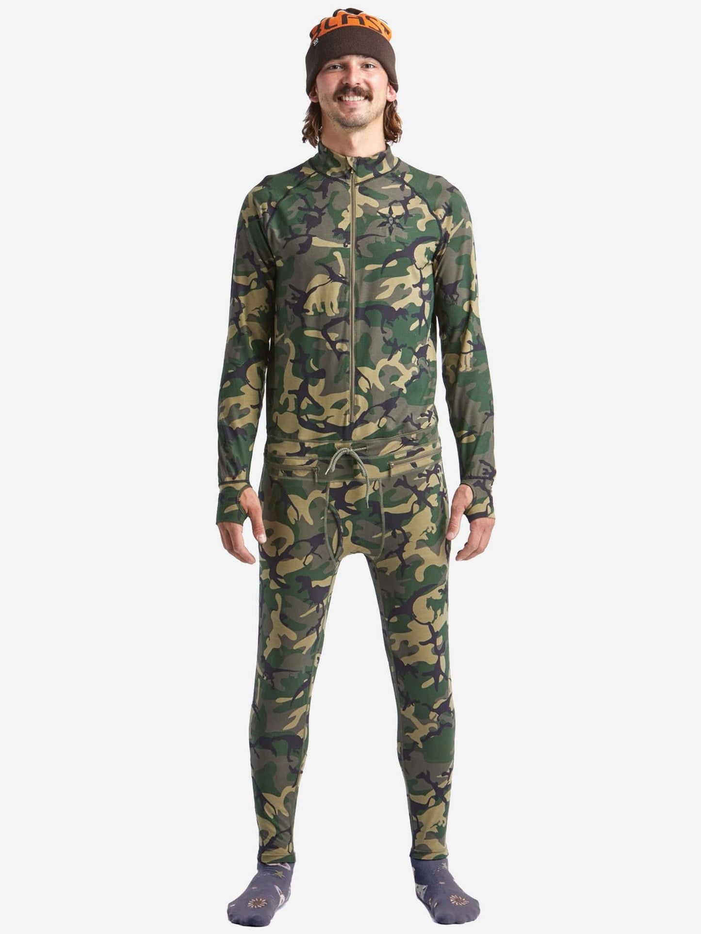 Airblaster Men's Hoodless Ninja Suit - Saint Bernard