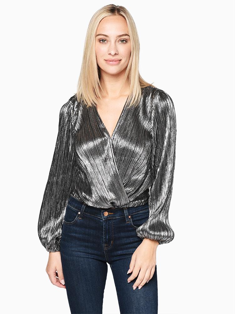 ASTR Women’s Primadonna Wrap Top - Saint Bernard
