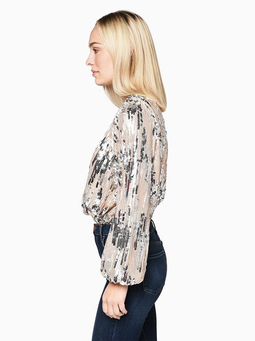 ASTR Women’s Primadonna Sequin Top