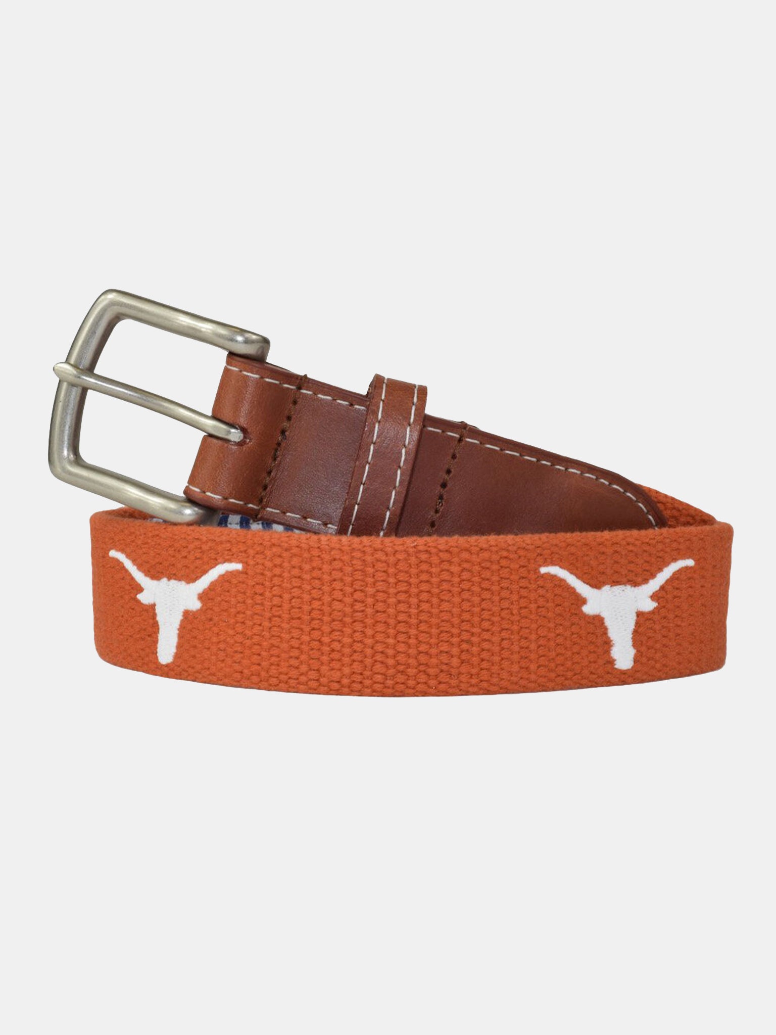 Peter Millar Men's Collegiate Texas Longhorns Belt - Saint Bernard