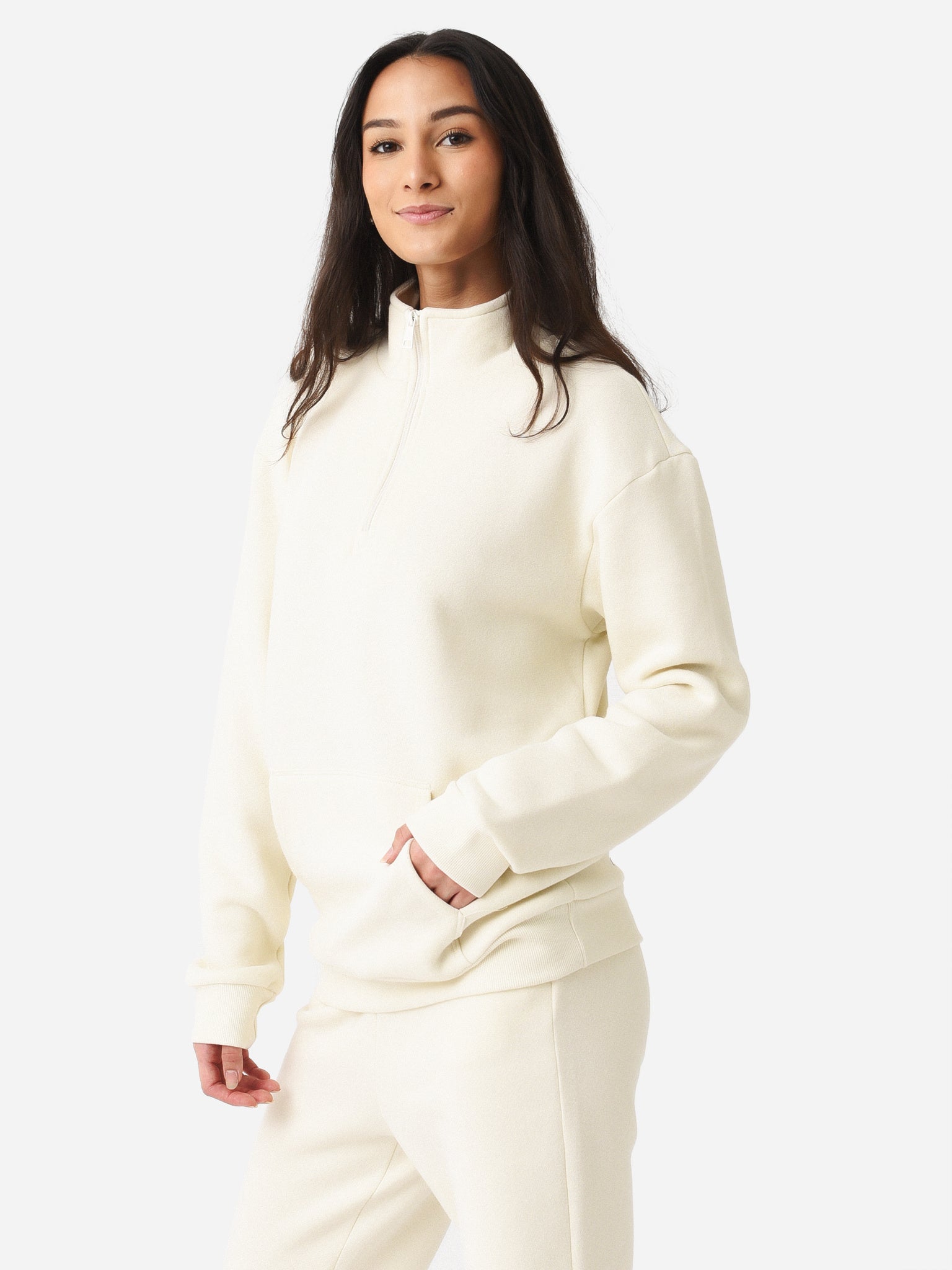 Beyond Yoga Women's Recharge Pullover - Saint Bernard