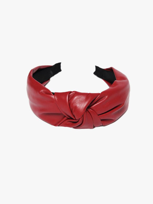 Arthur Jane Claire Faux Leather Headband
