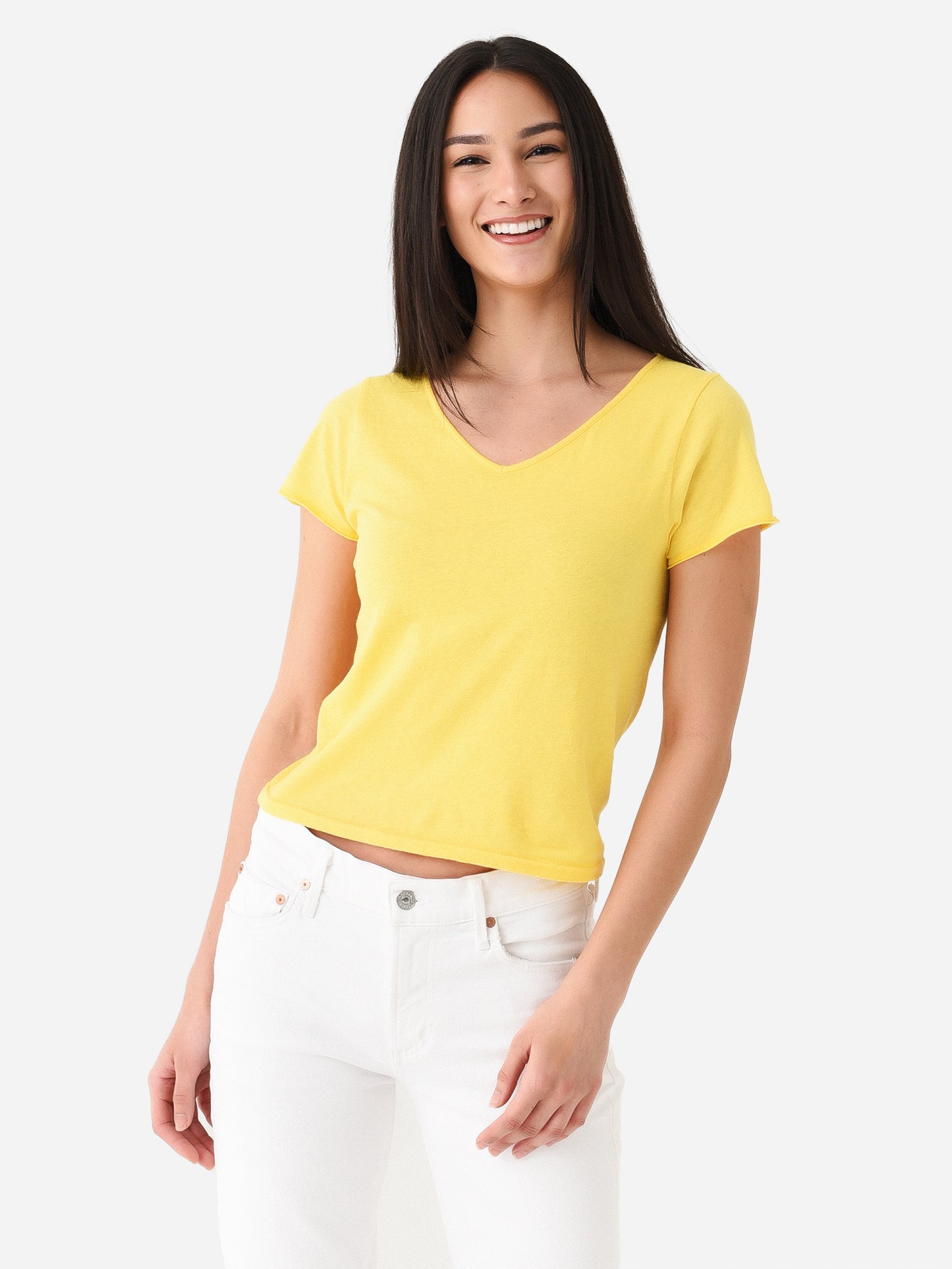 American Vintage Women's V-Neck T-Shirt - Saint Bernard