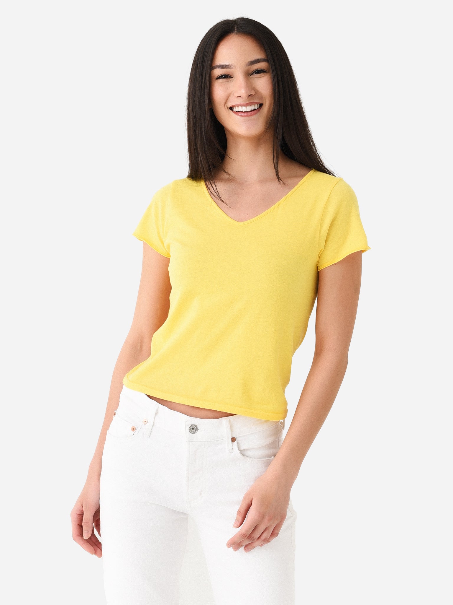 American Vintage Women's V-Neck T-Shirt - Saint Bernard