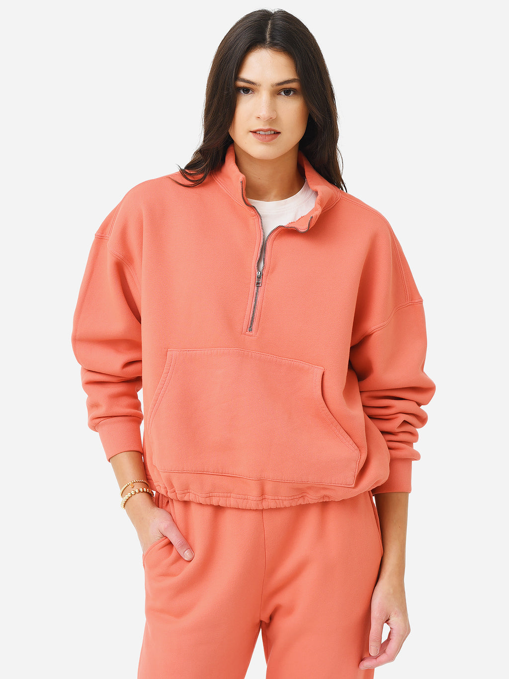 Velvet Women's Ali Half-Zip Pullover - Saint Bernard