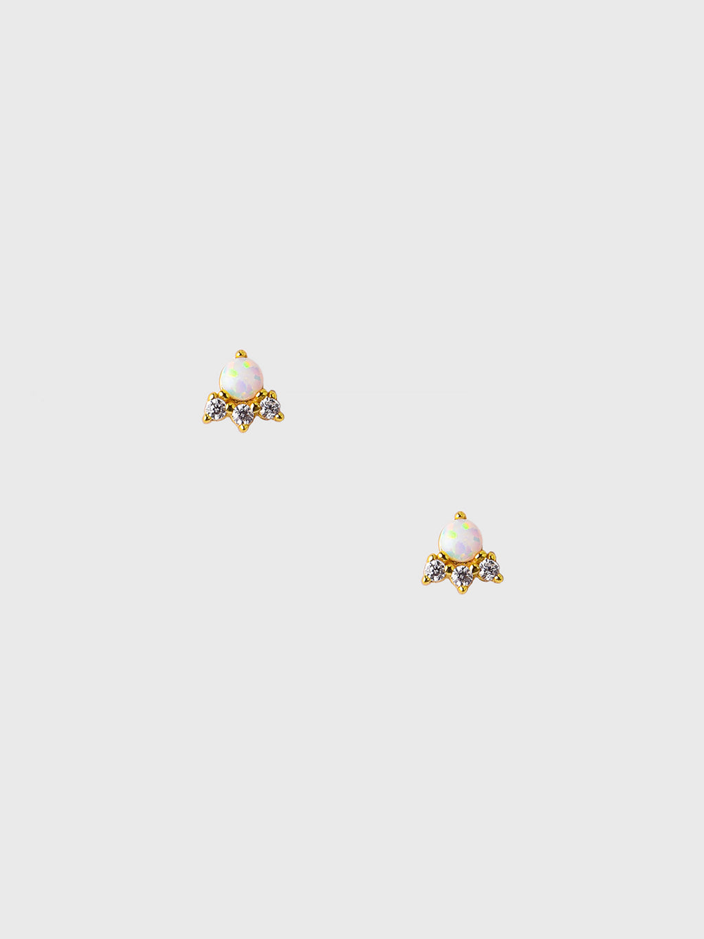 Eight Five One Women's Alice Stud Earrings - Saint Bernard